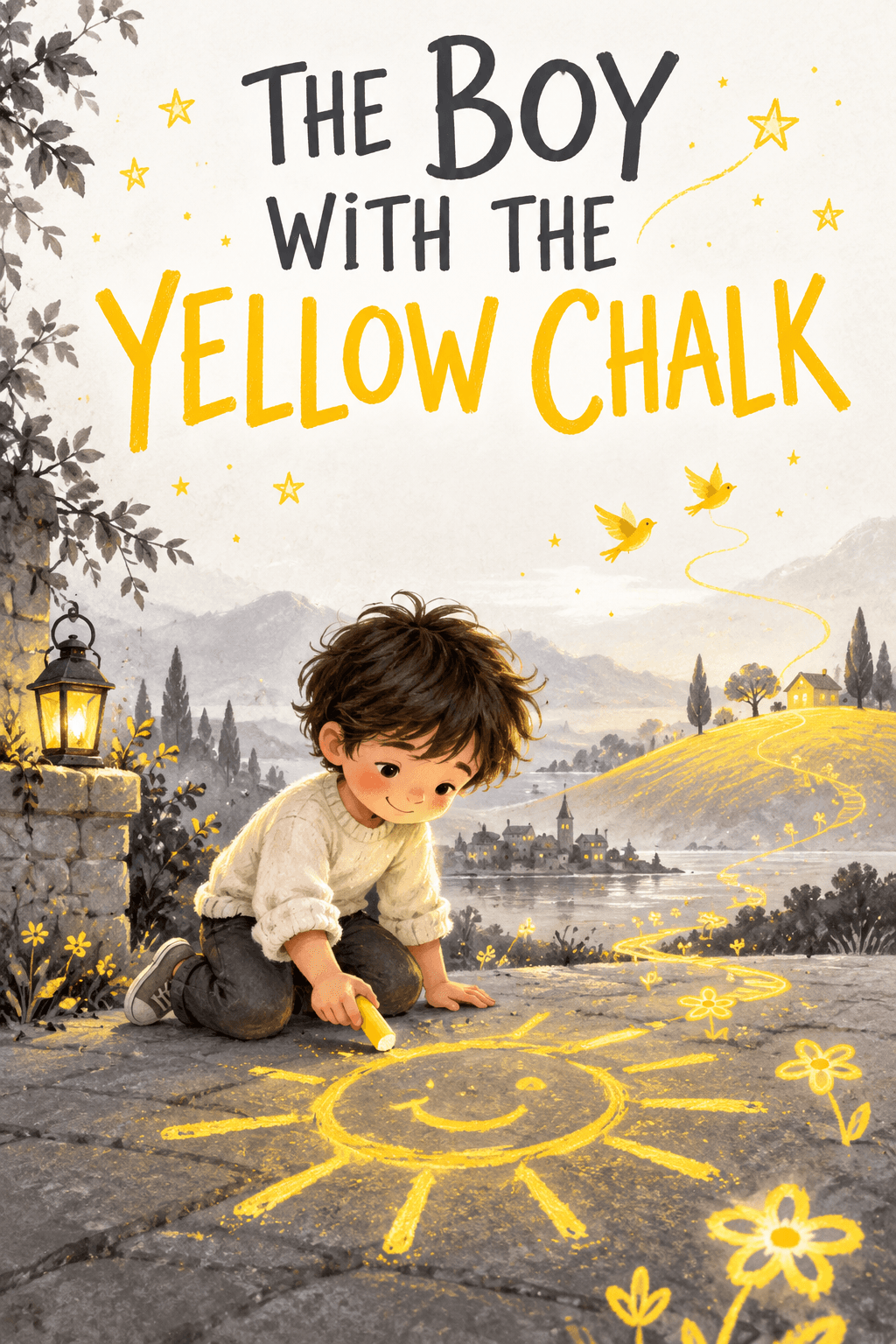 Cover of The Boy with the Yellow Chalk